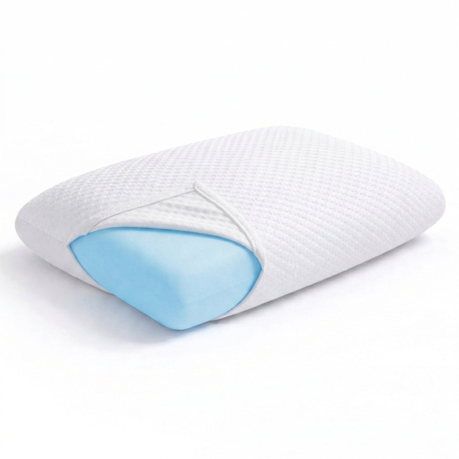 Small Cooling Gel Orthopedic Memory Foam Pillow for Neck Comfort