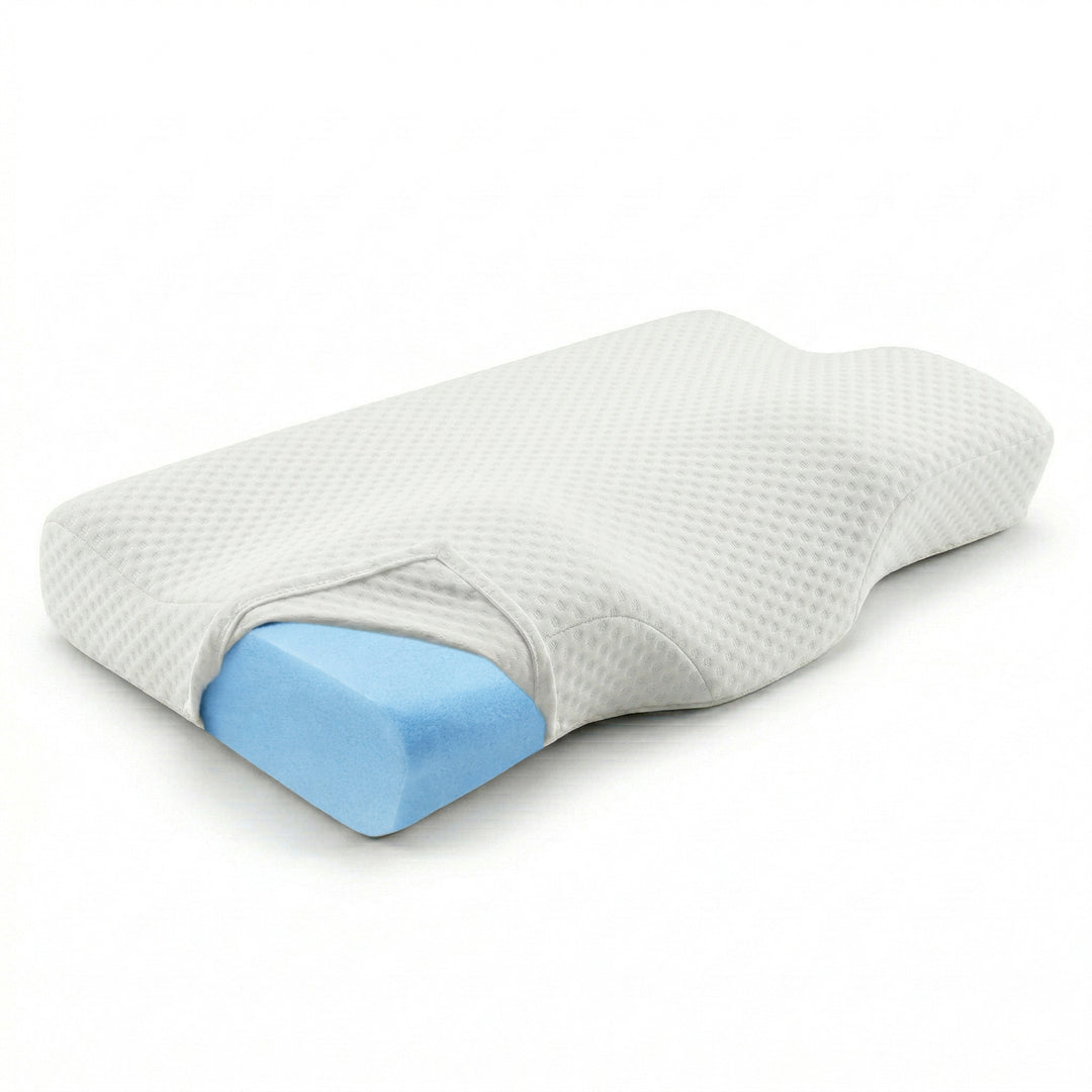 Orthopedic Cooling Gel Memory Foam Cervical Pillow for Neck Pain