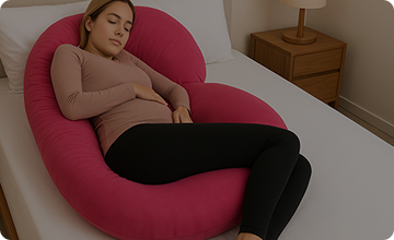 C Shaped Pregnancy Pillow