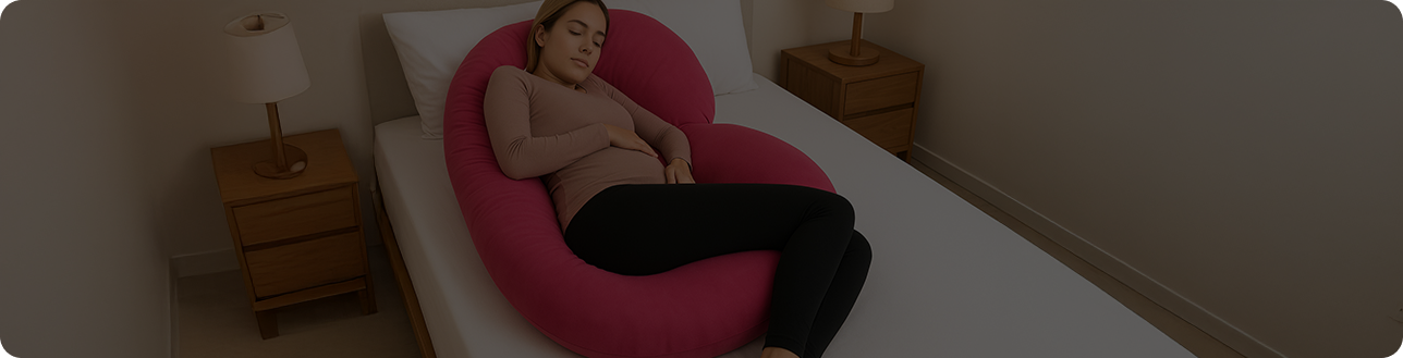 C Shaped Pregnancy Pillow