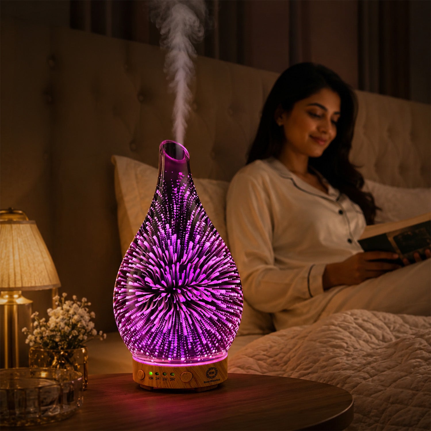 ReNe-Maurice Electric Aroma Glass Diffuser