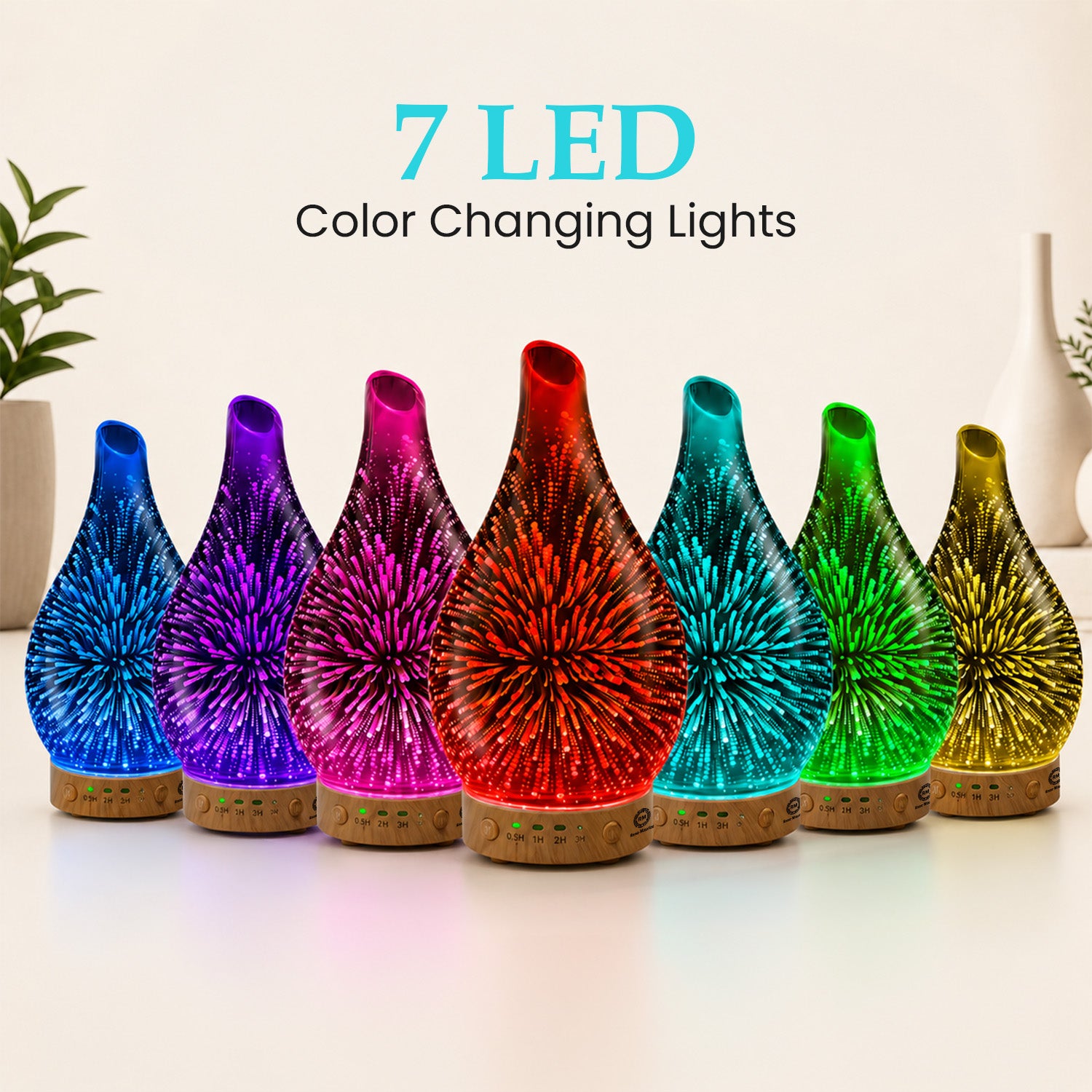 ReNe-Maurice Electric Aroma Glass Diffuser