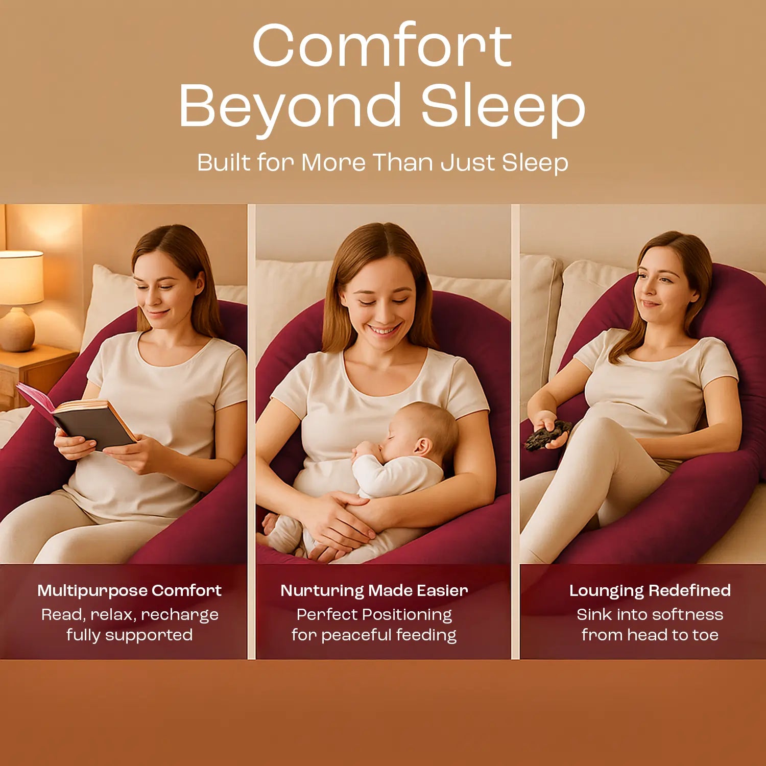 U-Shape Pregnancy Pillow