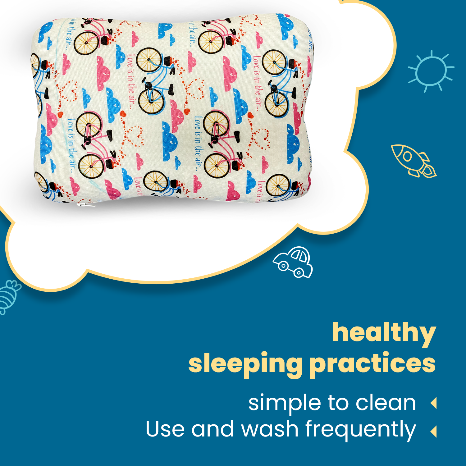 Butterfly Shaped Baby Pillow