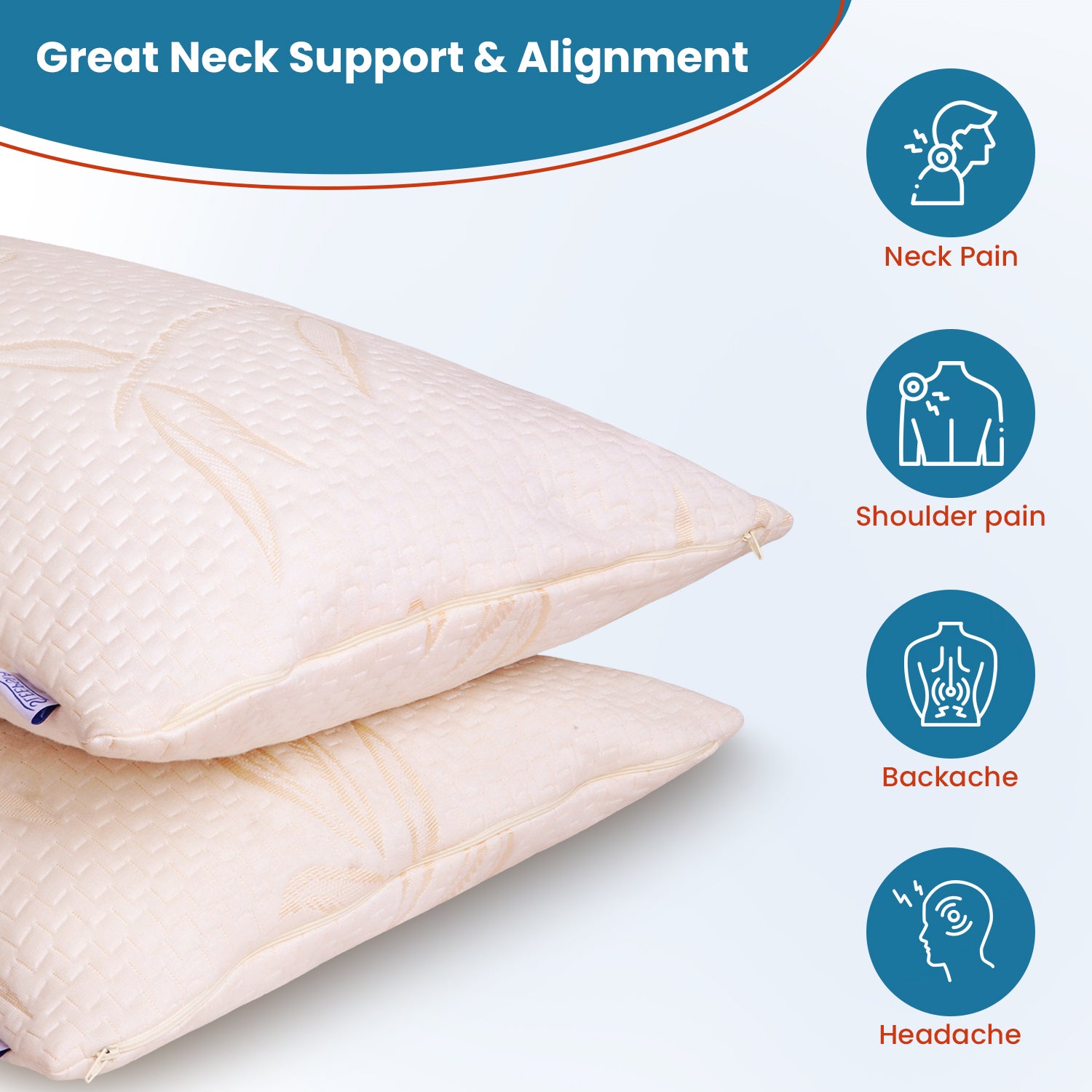 Sleepsia Kids Bamboo Pillows