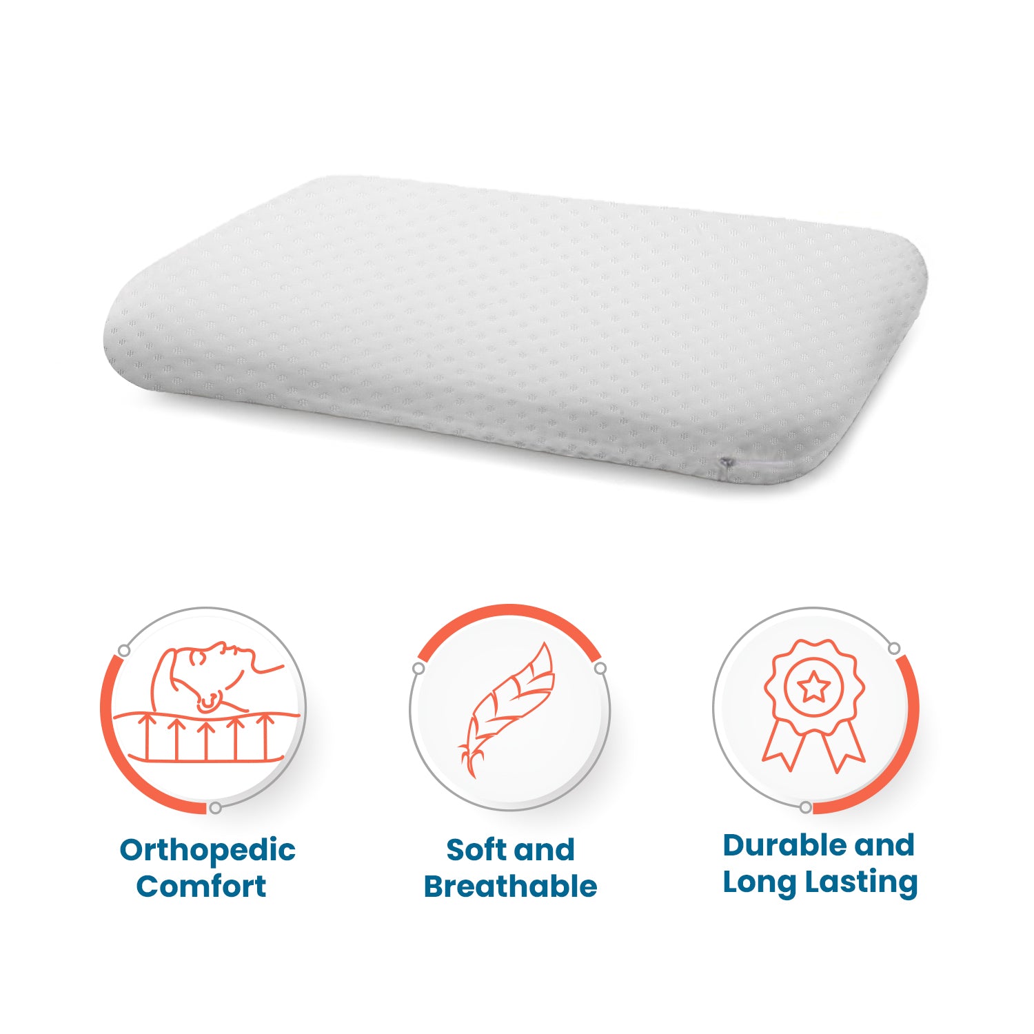 Ultra Slim Pillow for Adults