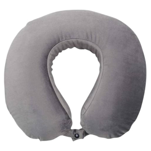 Super-Soft Memory Foam Travel Pillow - Velvet Fabric