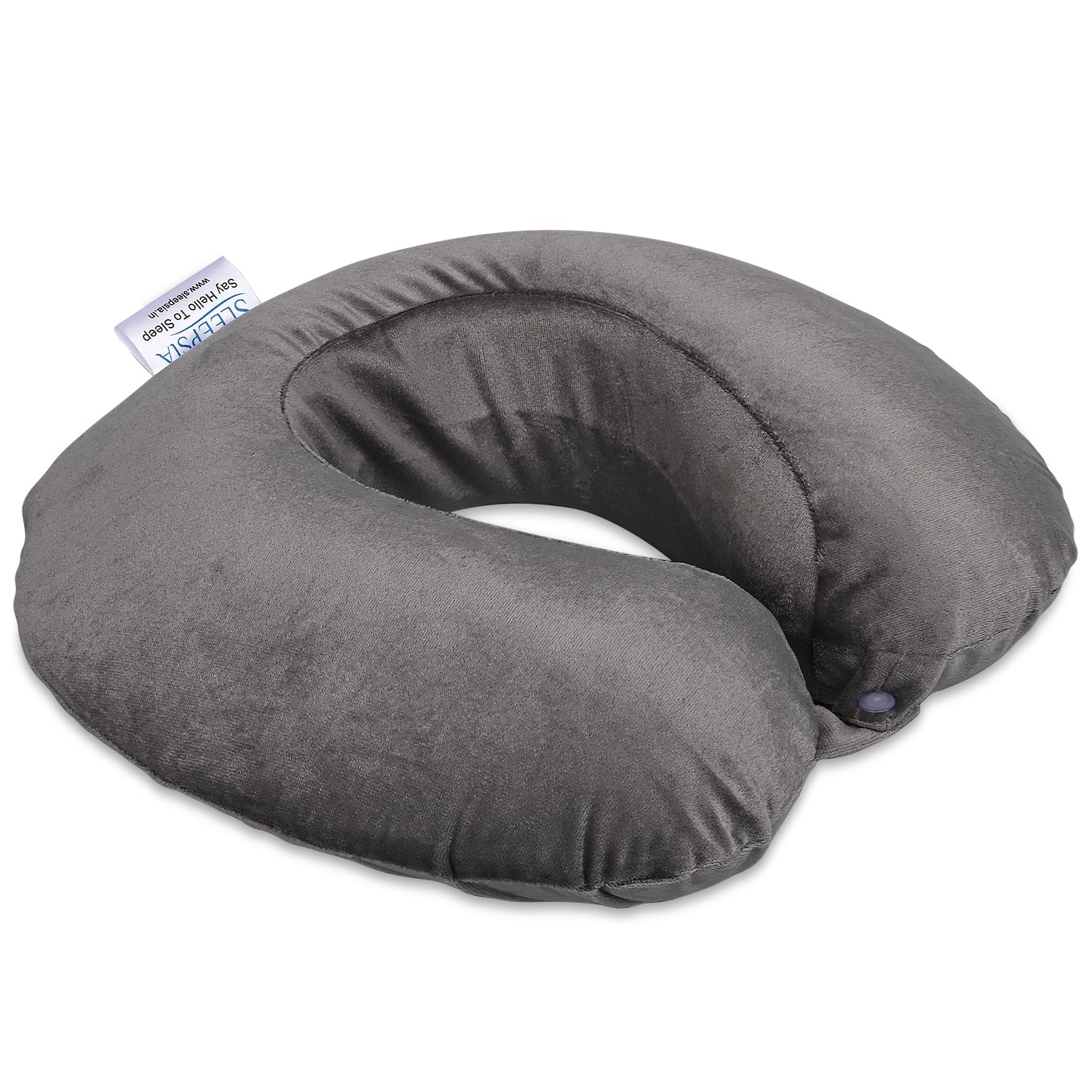 Sleepsia Travel Pillow with Microfiber Filling