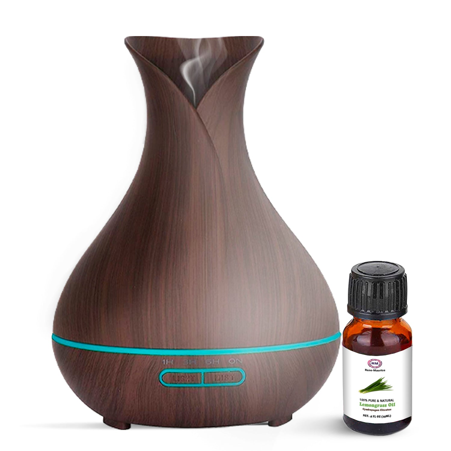 ReNe-Maurice Electric Ultrasonic Aroma Diffuser (Free Essential Oil)
