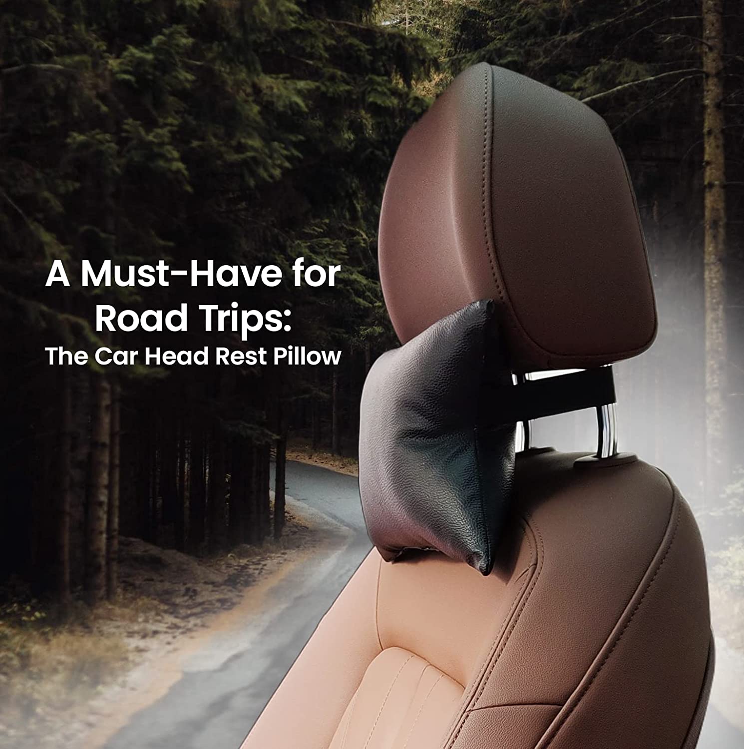 Sleepsia Car Headrest Pillow