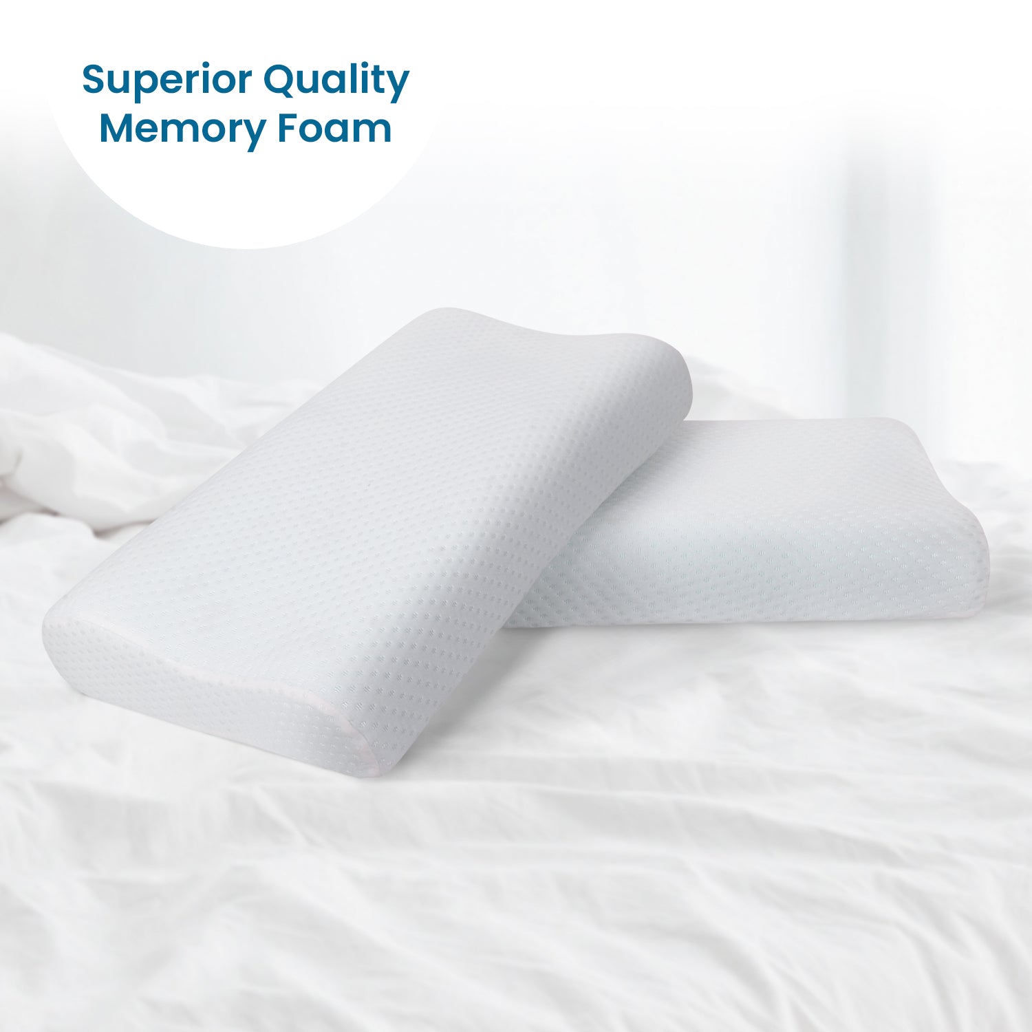 ventilated gel memory foam pillow
