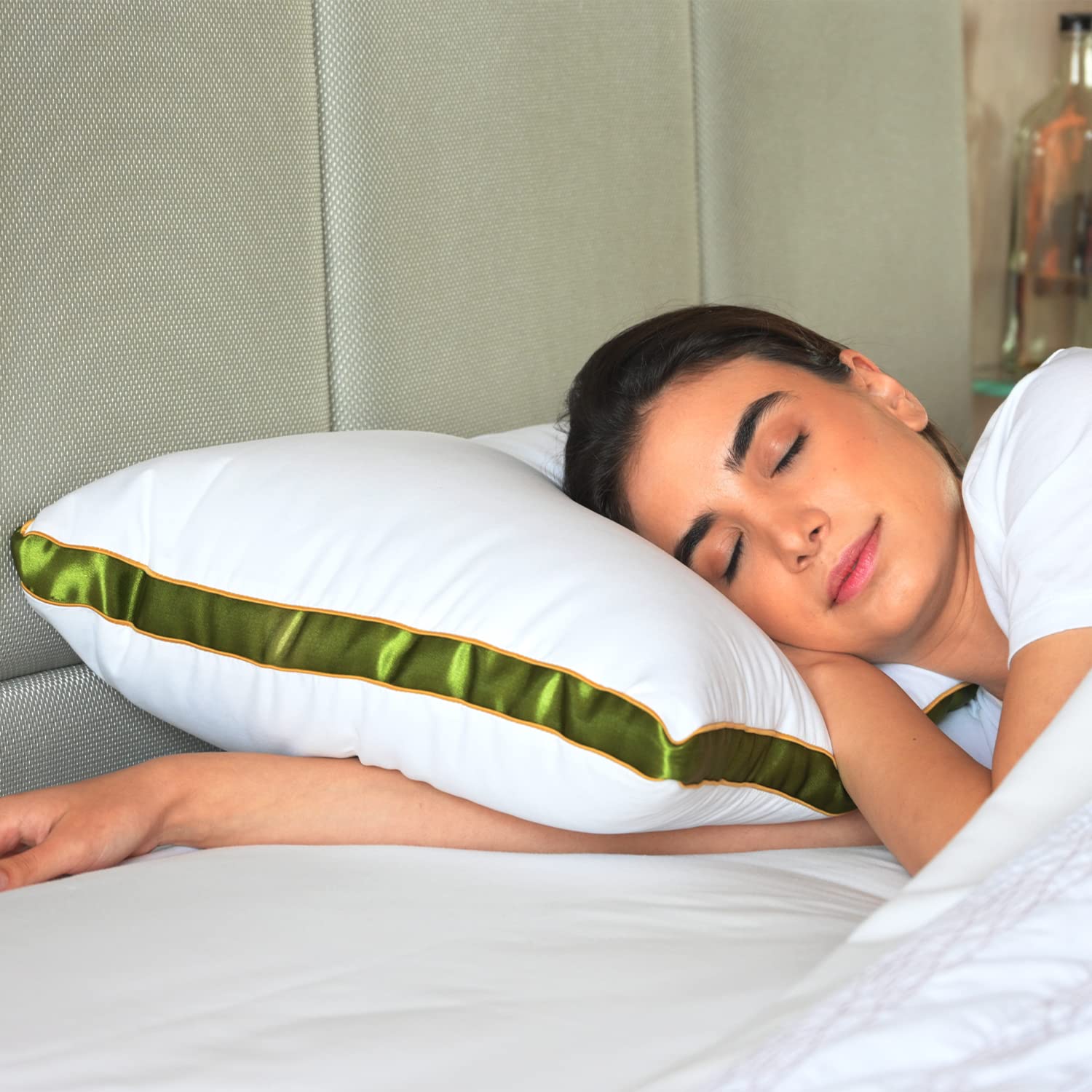 Microfiber Pillow for Sleeping