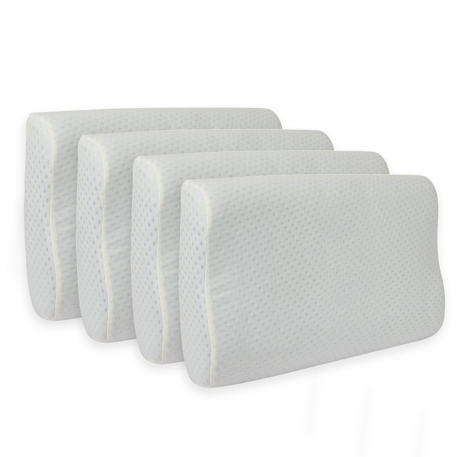Contour Memory Foam Pillow With Infused Gel